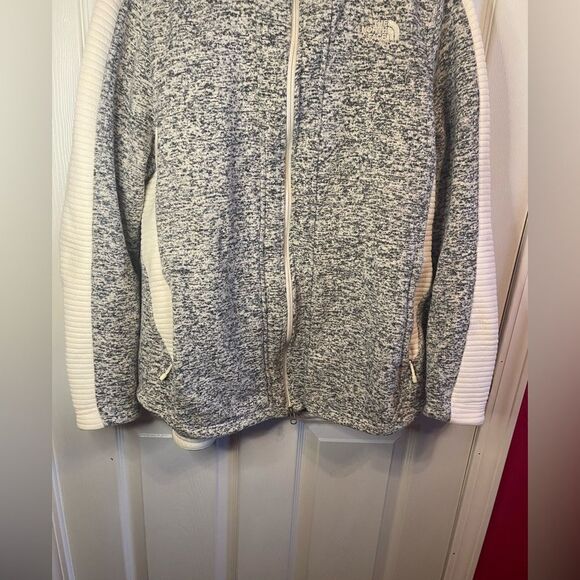 Women’s North Face zippered hoodie sz L - Picture 3 of 6